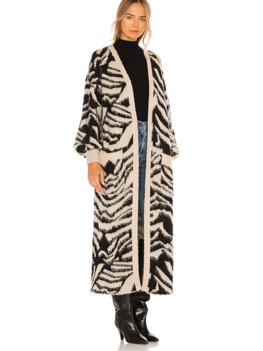 Show Me Your Mumu Animal Print Duster Cardigan